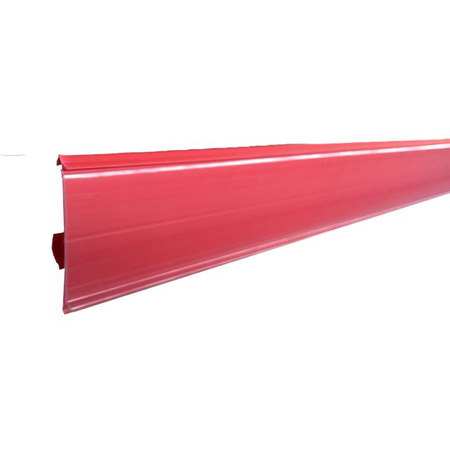 Listwa cenowa LC TE-39 nakładana na półkę ciemno-zielona długość 100 cm