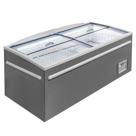 Zamrażarka Mega-M OZI i185 Automatyczne rozmrażanie S-185 cm G-85 cm H-80 cm N