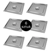 Pokrywka do GN 2/3 ze stali nierdzewnej Mega-M 35,3×32,5 cm zestaw 6 szt.