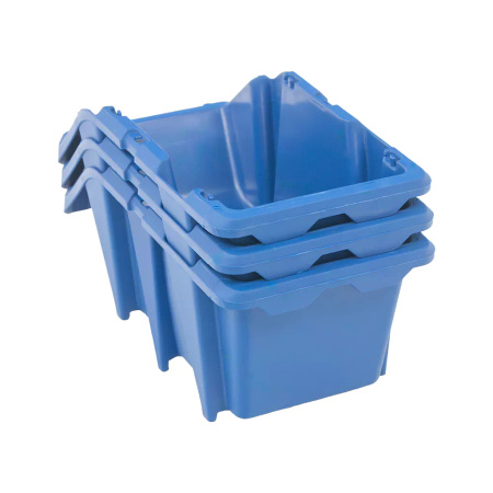 Pojemnik magazynowy Mega-M kuweta warsztatowa XL  plastikowa 265x420x168 mm niebieski N