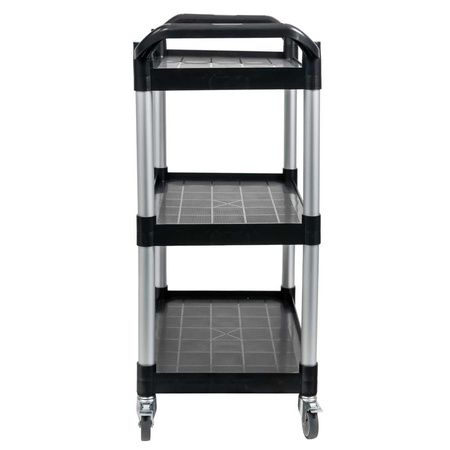 Wózek gastronomiczny kelnerski 80x40x95 cm Mega-M 3 półki tworzywo sztuczne