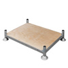 Manurack Mały Mega-M 154,5cm x 118cm x 31cm ocynk + podstawa ze sklejki N