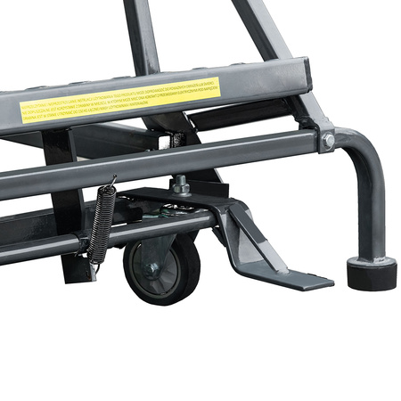 Drabina magazynowa przejezdna Mega-M H-204 cm 8 stopni N