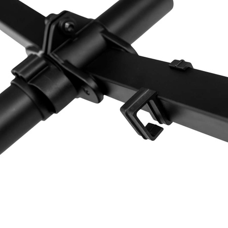 Uchwyt na monitor do biurka FURVERO HK003 13-32" 2 regulowane ramiona czarny