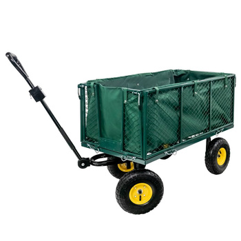 Wózek ogrodowy transportowy składany 102 cm x 52 cm x 105 cm 500kg N