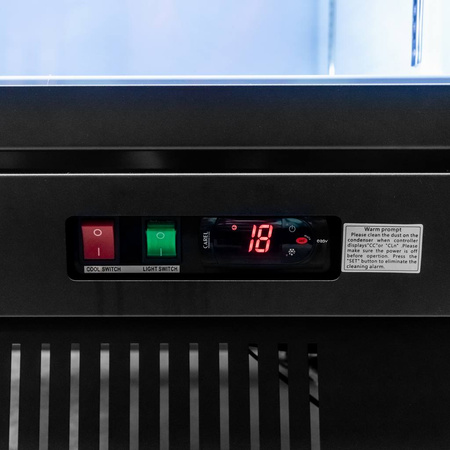 Witryna chłodnicza 4-drzwiowa 2248L Mega-M DIEGO i250 oświetlenie LED