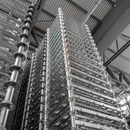 Manurack Mega-M paleta słupkowa 154,5x118x31 cm - pojedynczy mobilrack