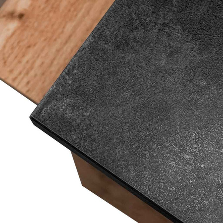 Lada sklepowa sprzedażowa impulsowa Mega-M H- 90 cm L- 310 cm G- 60 cm dąb wotan