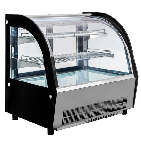 Witryna chłodnicza nastawna Mega-M CLARA MINI S66 S-66 cm G-69 cm inox N