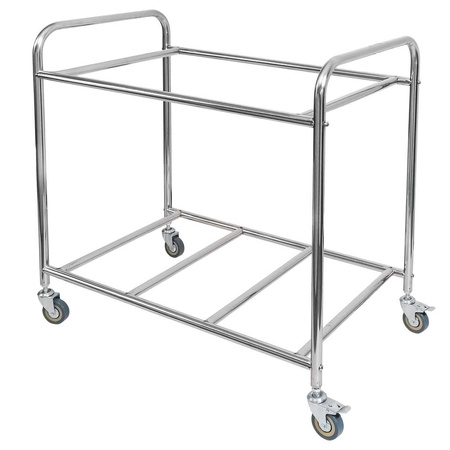 Wózek hotelowy na pranie Mega-M 88x54x89 cm beżowy