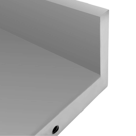 Blat ze stali nierdzewnej przyścienny Mega-M 160x70 cm do stołu gastronomicznego MM-C101816