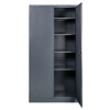 Szafa metalowa na dokumenty Mega-M J-185 grafitowa S-90 cm G-40 cm H-185 cm skręcana N