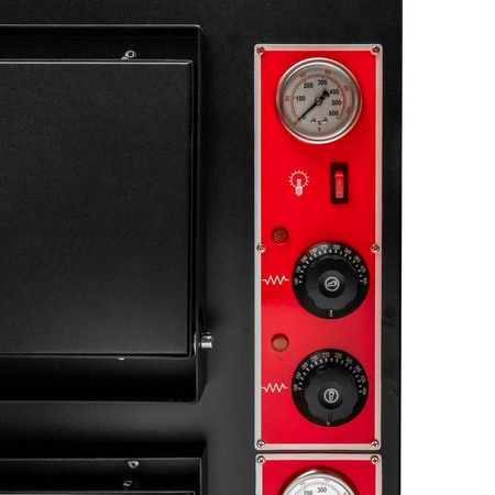 Piec do pizzy dwukomorowy Mega-M 89x79x75 cm