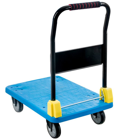 Wózek platformowy Mega-M 300kg 48 cm x 70 cm S niebieski N