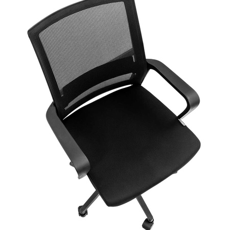 Fotel biurowy obrotowy FURVERO Basic czarny