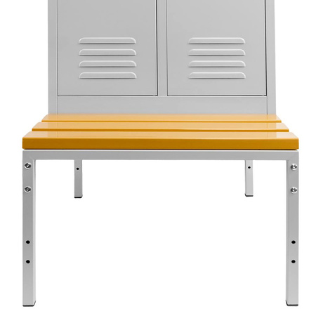 Podstawa z ławeczką WPC pod szafkę BHP 80 Mega-M 80x80x43 cm