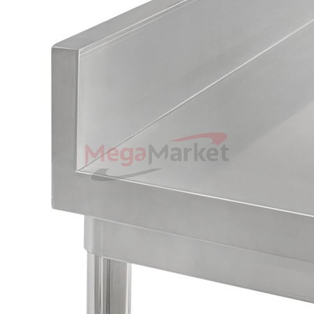 Stół gastronomiczny Mega-M 80X70 /2półki/1R/MDF/ N
