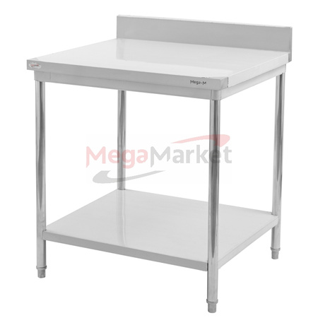 Stół gastronomiczny Mega-M 80X70 /2półki/1R/MDF/ N