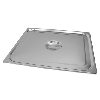 Pokrywka do GN 2/1 ze stali nierdzewnej Mega-M 65x53 cm