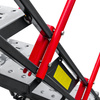 Drabina magazynowa przejezdna Mega-M H-102 cm 4 stopnie N