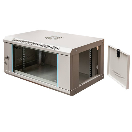 Szafa Rack 19" 6U serwerowa na elektronikę Mega-M wisząca 60x40x30 cm szara