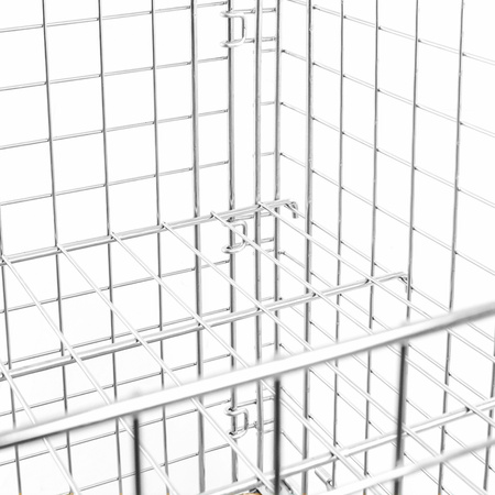 Półka do Gitterboxu nadstawki paletowej ocynk Mega-M 121x75 cm