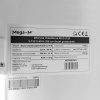 Witryna chłodnicza z drzwiami przesuwnymi 1048L Mega-M RICO i133oświetlenie LED podświetlany górny plafon reklamowy