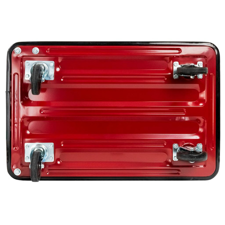 Wózek platformowy magazynowy Mega-M 150 kg koła na łożyskach