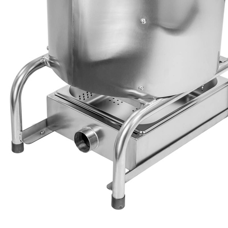 Obieraczka do ziemniaków z separatorem obierzyn Mega-M 10L.550W 230V N