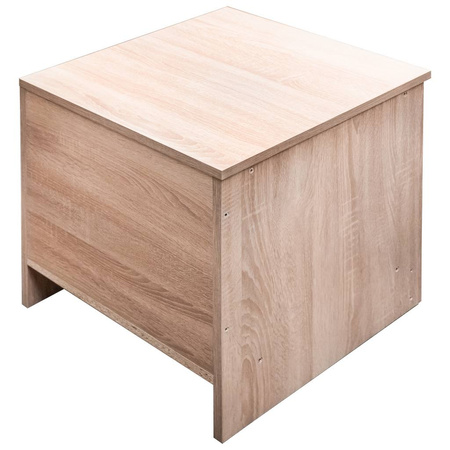 Szafka pod koszyki sklepowe Mega-M H-50 cm L-50 cm G-50 cm dąb sonoma N