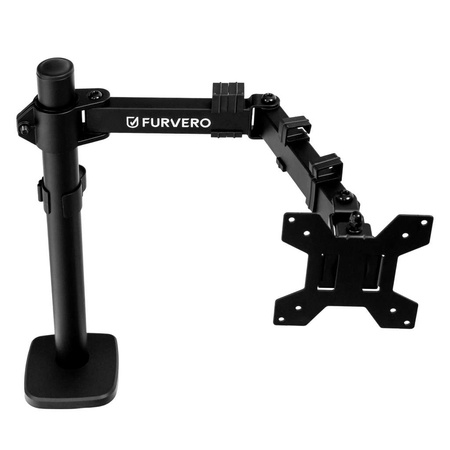 Uchwyt na monitor do biurka FURVERO HK004 1 regulowane ramię czarny