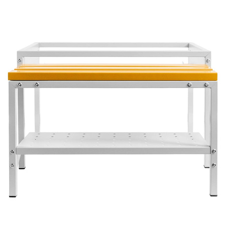 Półka na buty do podstawy z wysuwaną ławeczką WPC pod szafkę BHP Mega-M J-80 S-70 cm G-27 cm H-18 cm N