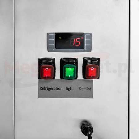 Witryna cukiernicza Mega-M CLARA S120 black