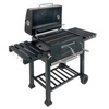 Grill ogrodowy węglowy Mega-M 2x stolik boczny 55x42 N