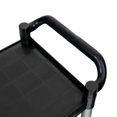 Wózek gastronomiczny kelnerski 80x40x95 cm Mega-M 3 półki tworzywo sztuczne