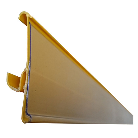 Listwa cenowa LC TE-39 nakładana na półkę ciemno-zielona długość 100 cm