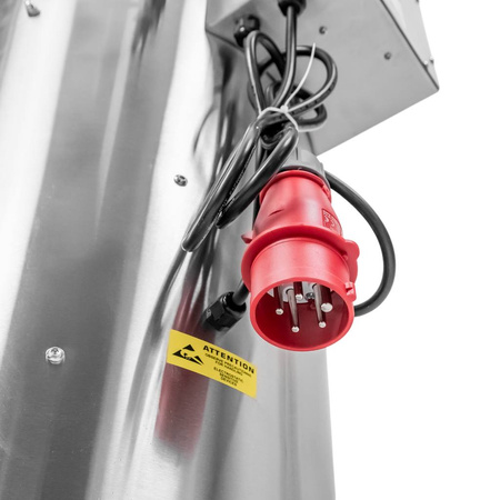 Obieraczka do ziemniaków z spearatorem obierzyn Mega-M 15L.750W 400V N