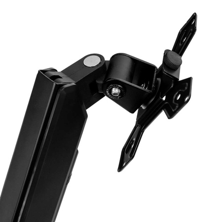 Uchwyt na monitor do biurka FURVERO HK001 17-40" 1 regulowane ramię sprężyna gazowa czarny