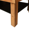 Regał na pieczywo promocyjne Mega-M H-138.5 cm L-122 cm G-98.5 cm dąb kraft N