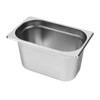 Pojemnik GN 1/4 ze stali nierdzewnej Mega-M 26,5x16,2x15cm