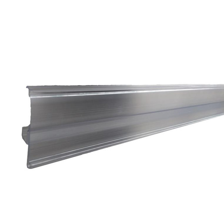 Listwa cenowa do półki wtykana L-100cm przezroczysty N
