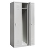 Szafka ubraniowa BHP Mega-M J-90 3 drzwiowa szara S-90 cm G-50 cm H-180 cm skręcana N