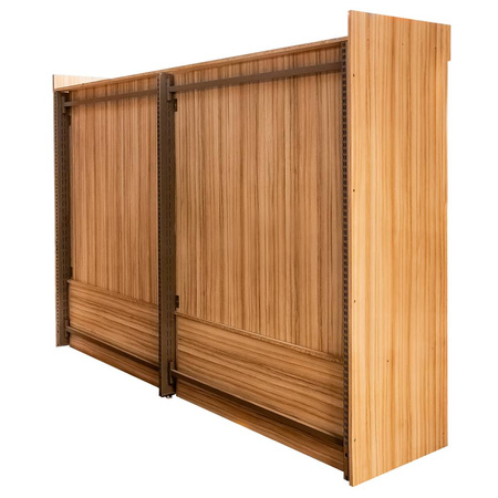 Regał na pieczywo otwarty oświetlenie LED Mega-M H-193 cm L-257 cm G-62 cm Coco Bolo