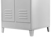Podstawa ramowa z nóżkami do szafki BHP Mega-M J-80 S-80 cm G-50 cm H-10 cm N