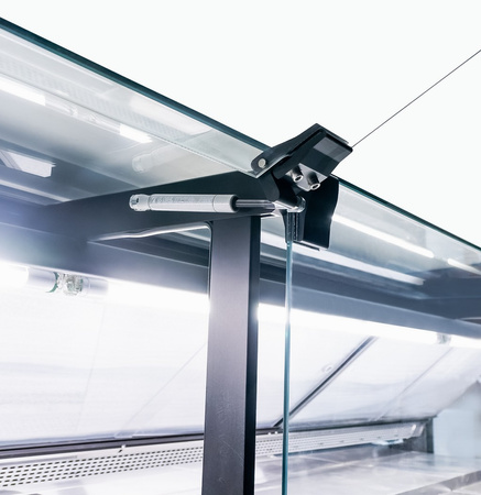 Lada chłodnicza Mega-M LAURA E250K black Remote