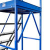 Drabina magazynowa przejezdna Mega-M STANDARD H-250 cm 10 stopni N
