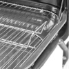 Grill ogrodowy węglowy z pokrywą Mega-M 2 x stolik boczny