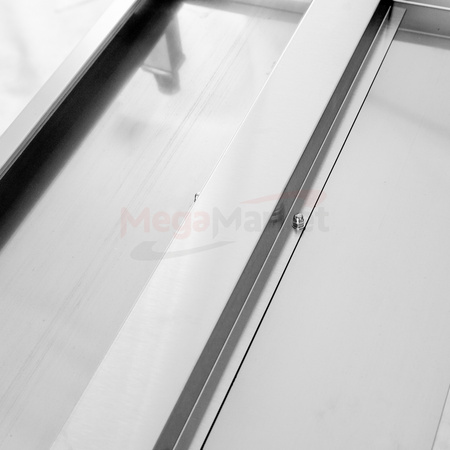 Stół gastronomiczny Mega-M 1400x700/2półki/MDF/N
