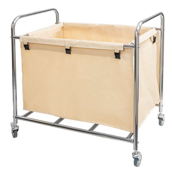 Wózek hotelowy na pranie Mega-M 88x54x89 cm beżowy