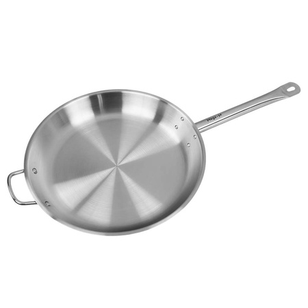 Patelnia ze stali nierdzewnej Mega-M ⌀36 cm